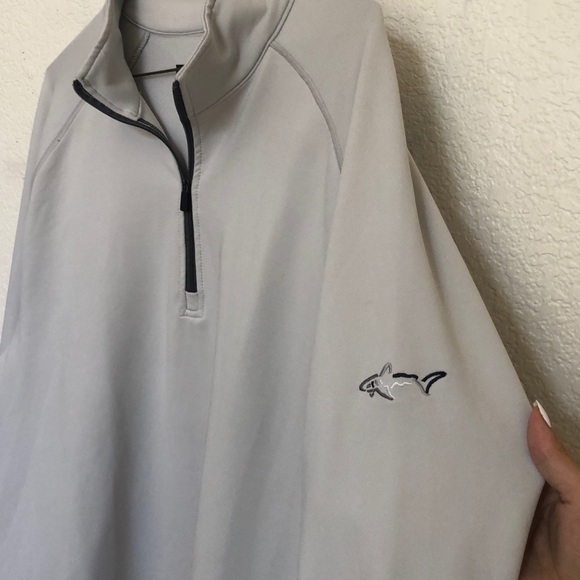 Greg Norman for Tasso Elba Quarter ZIP Pullover - Picture 5 of 5